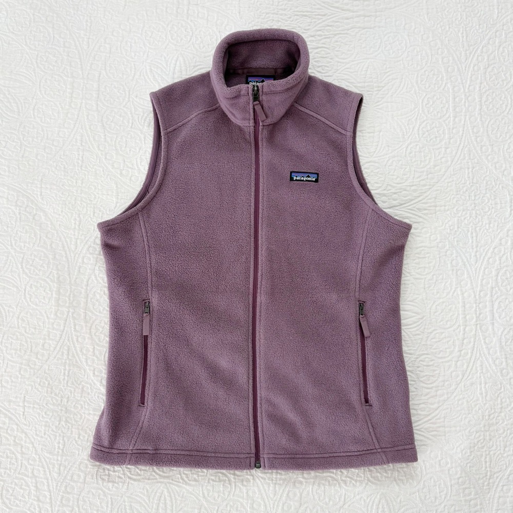 Patagonia Women's Classic Synchilla Fleece Vest, Hyssop Purple Sz L